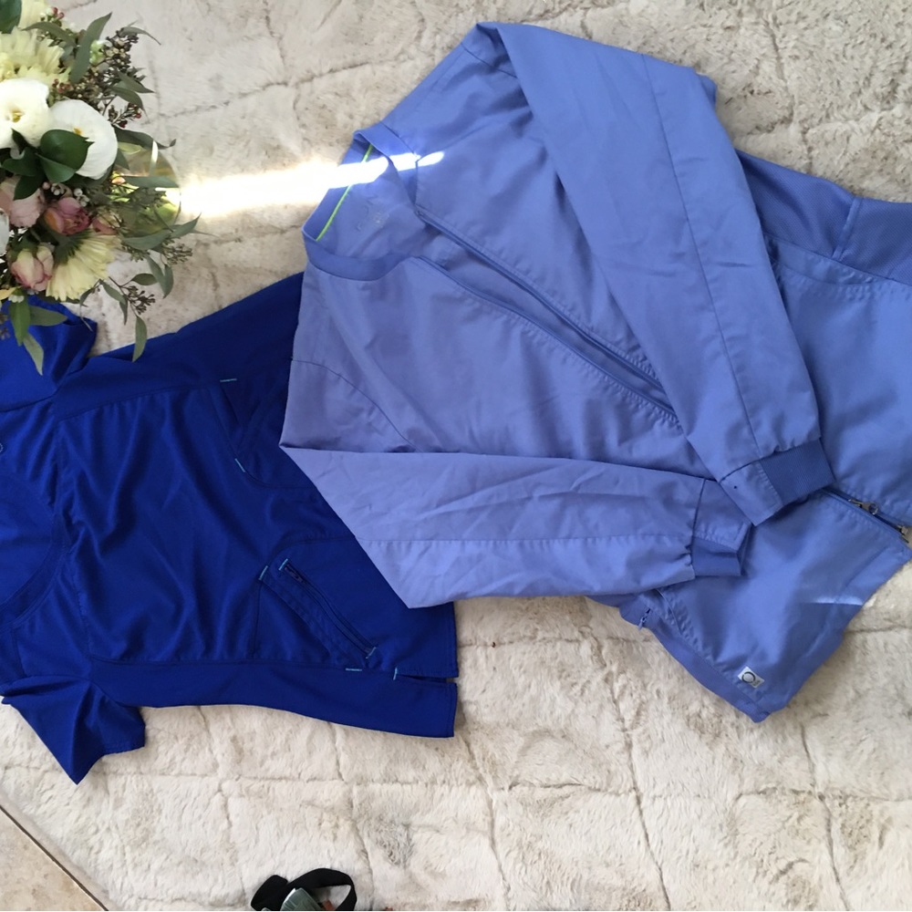 Scrub tops